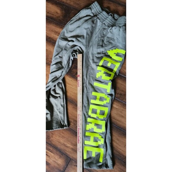 Gray Sweatpants with Neon Accents - Picture 8 of 11